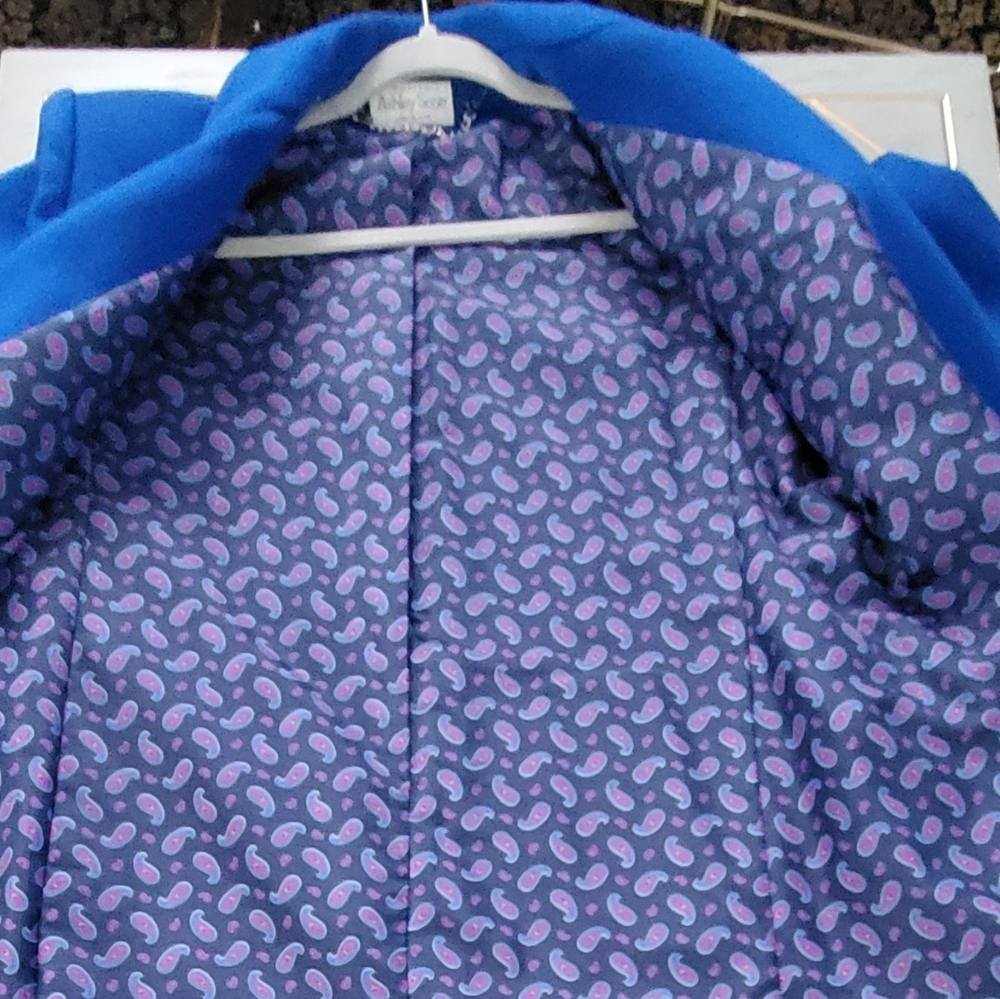 Ashley Scott Pure Wool Blue Coat. SP. - Picture 9 of 13
